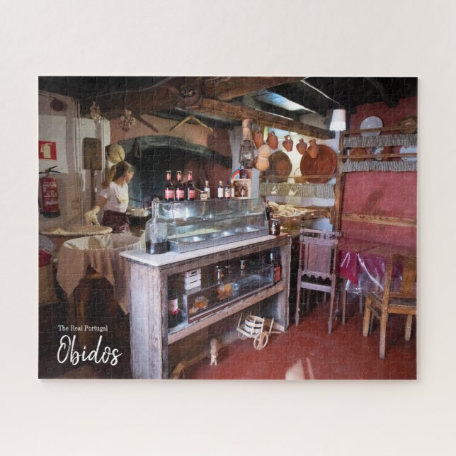 Quebra-cabeça Obidos Bakery - Portugal (Horizontal)