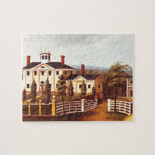 Quebra-cabeça obras de arte de School_Great do americano de