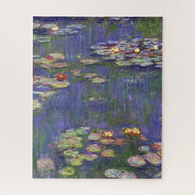 Quebra-cabeça Obras-primas de Lírios de Água de Monet (Vertical)