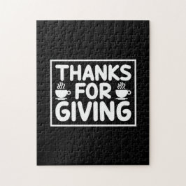 Quebra-cabeça Obrigados De Café Para Dar