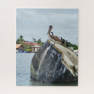 Quebra-cabeça Observador Silencioso no Rio Dulce