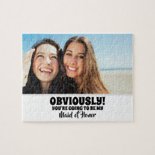 Quebra-cabeça Obviamente Minha - Engraçada Foto de Proposta de B