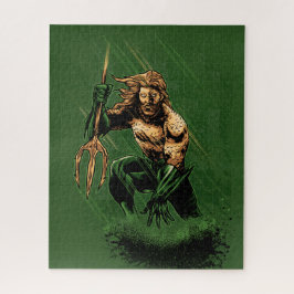 Quebra-cabeça Ocean King Trident Warrior Dynamic Comic Art