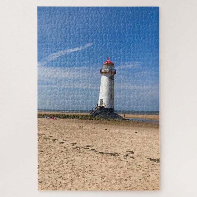 Quebra-cabeça Oceano Atlântico Praia Céu Azul Paisagem Tropical (Vertical)