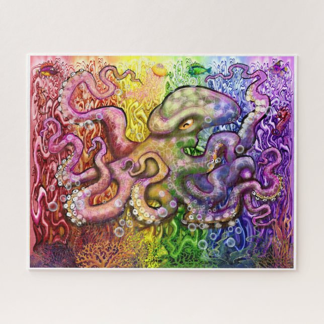 Quebra-cabeça Octopus (Horizontal)
