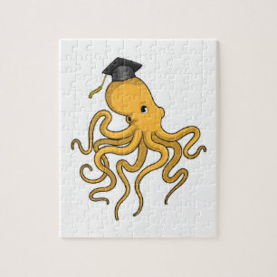 Quebra-cabeça Octopus como estudante de Diploma