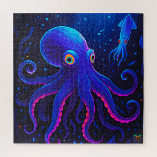 Quebra-cabeça 🐙 Octopus Odissey: Mergulhe No Profundo 🌊