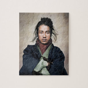 Quebra-cabeça Oda Nobuyoshi Samurai Portrait