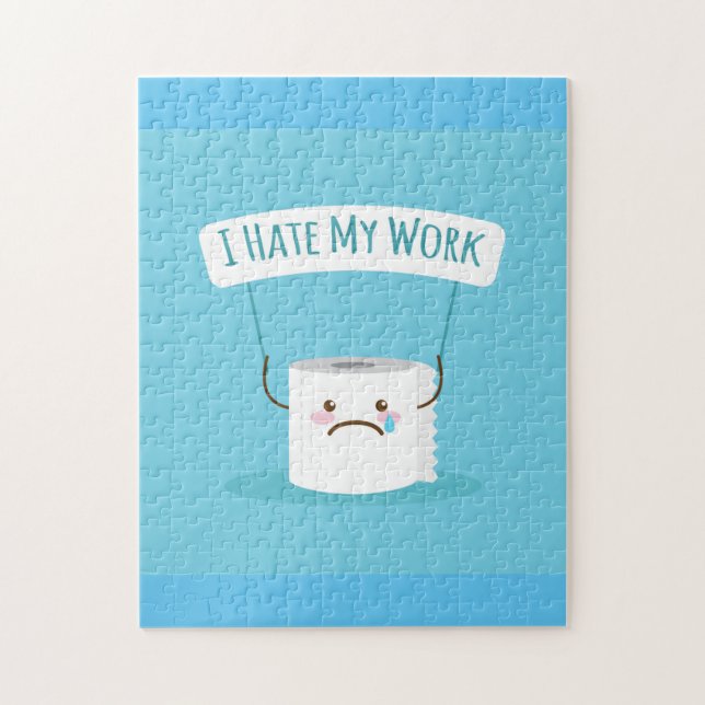 Quebra-cabeça Odeio Meu Trabalho (Vertical)
