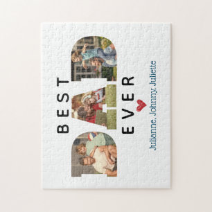 Quebra-cabeça Oferta de Melhor PAI de Foto PERSONALIZADA