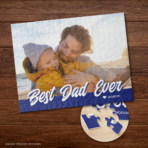 Quebra-cabeça Oferta personalizada de Dia de os pais de fotos do