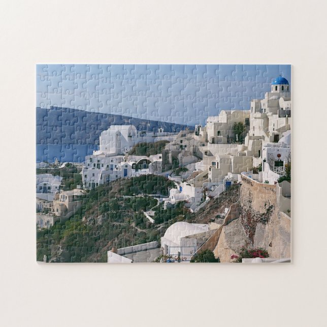 Quebra-cabeça Oia, Santorini, Grécia (Horizontal)