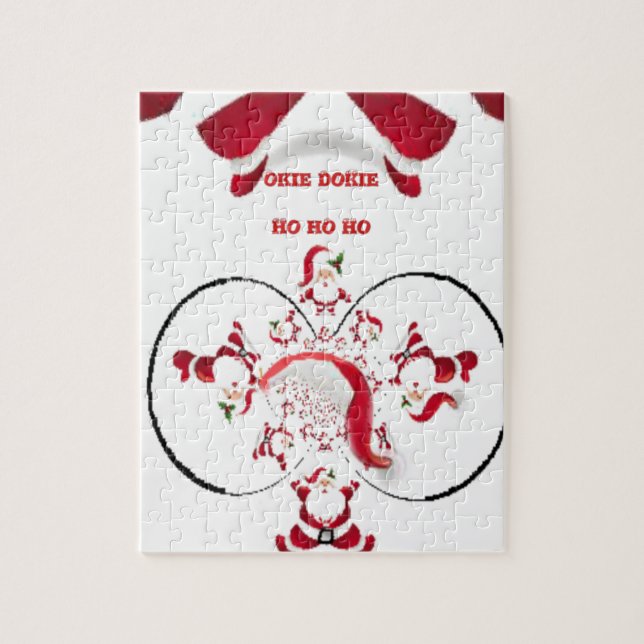 Quebra-cabeça Oki Dokie Papai Noel! (Vertical)