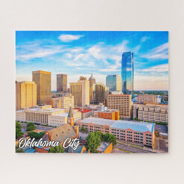 Quebra-cabeça Oklahoma City, Oklahoma, Estados Unidos (Horizontal)