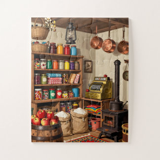 Quebra-cabeça Old General Store for Seniors 30 Large Piece