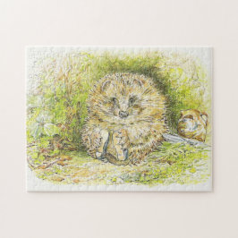 Quebra-cabeça Old Mr Prickly Pin (Hedgehog) (por Beatrix Potter)