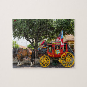 Quebra-cabeça Old Stagecoach Texas
