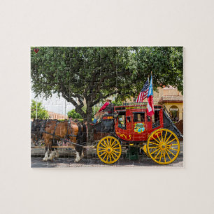 Quebra-cabeça Old Stagecoach Texas