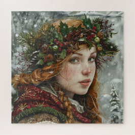 Quebra-cabeça Old World Lady