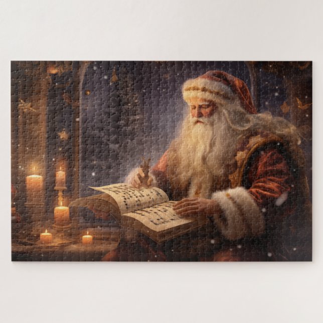 Quebra-cabeça Old World Santa (Horizontal)