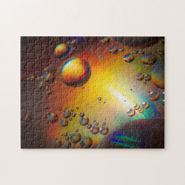 Quebra-cabeça Óleo na água (Horizontal)