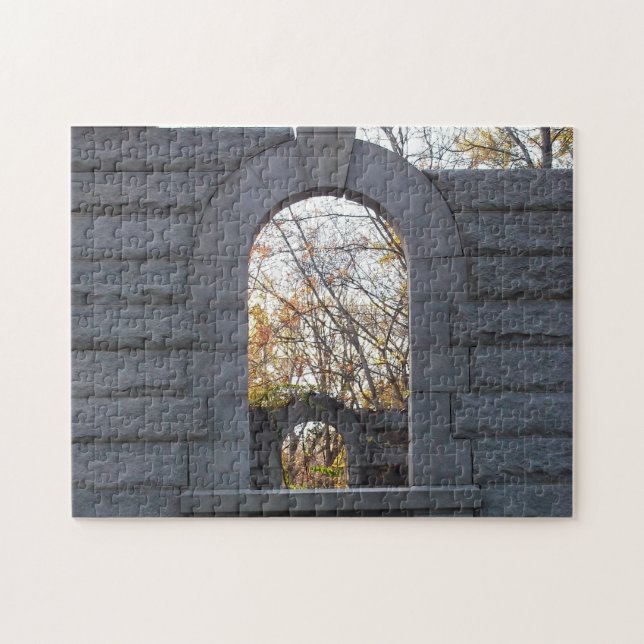 Quebra-cabeça Olhando Através (Horizontal)