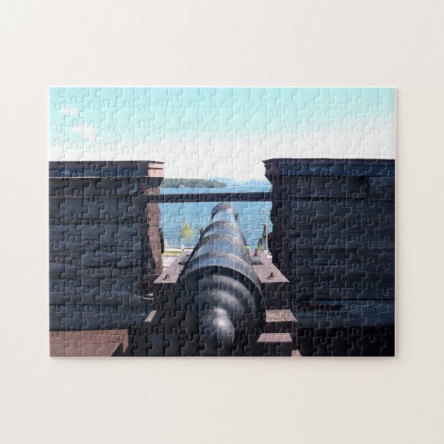 Quebra-cabeça Olhando para baixo o barril (Horizontal)