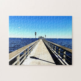 Quebra-cabeça Olhando Para Baixo O Cais