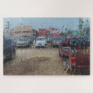Quebra-cabeça Olhando para um dia embaçado Puzzle