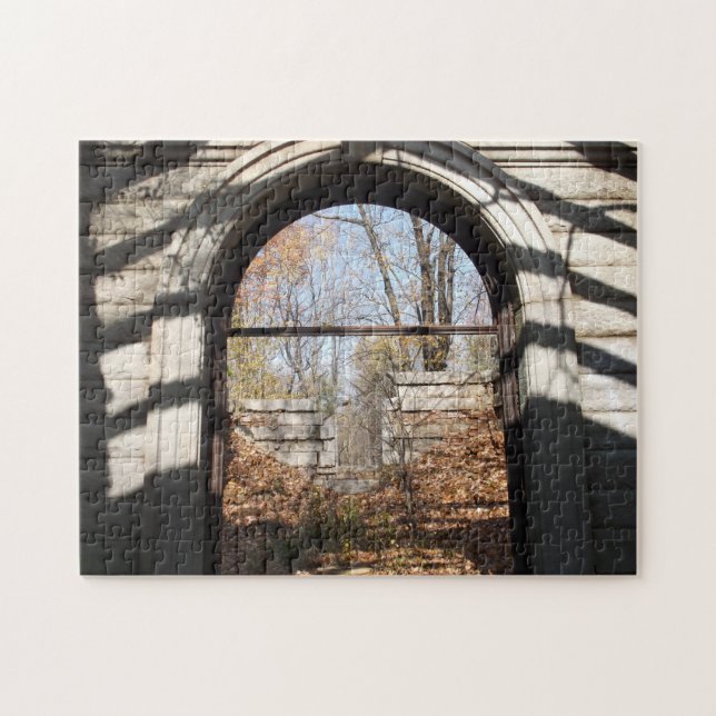 Quebra-cabeça Olhando pela ruína (Horizontal)