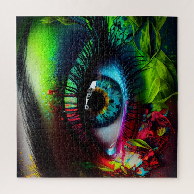 Quebra-cabeça Olho De Encantamento (Vertical)