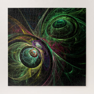 Quebra-cabeça Olho para a Abstrato de Arte