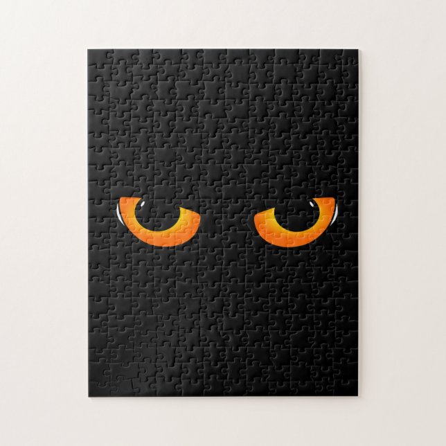 Quebra-cabeça Olhos de Gato Louco (Vertical)