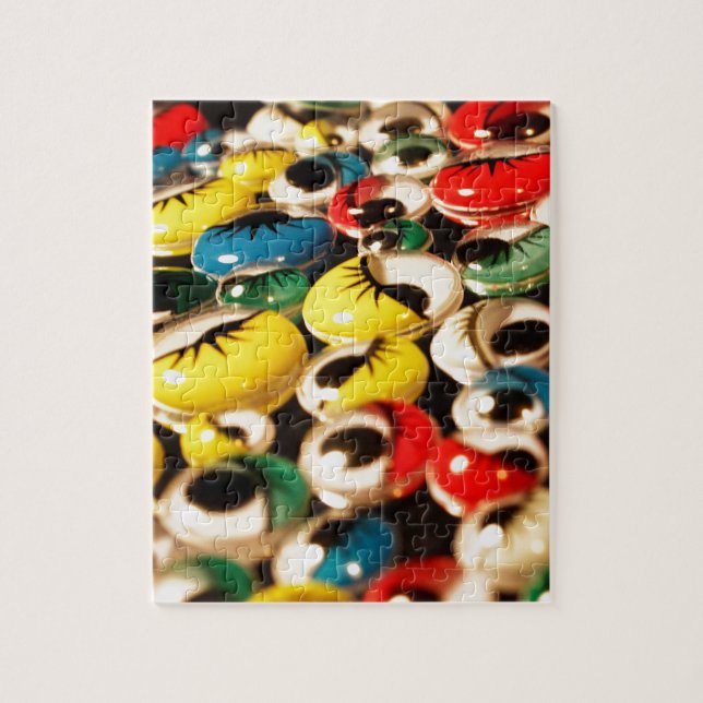 Quebra-cabeça Olhos Googly (Vertical)