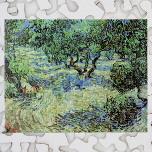 Quebra-cabeça Olive Grove de Vincent van Gogh