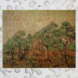 Quebra-cabeça Olive Picting por Vincent van Gogh<br><div class="desc">Olive Picking de Vincent van Gogh é uma pintura típica de apos impressionismo de arte. Pessoas camponesas que trabalham numa fazenda num olival que colhem as culturas. É uma das mais de uma dúzia de paisagens naturais de oliveiras que van Gogh pintou enquanto vivia no sul de França. Sobre o...</div>