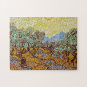Quebra-cabeça Olive Trees, 1889, por Vincent van Gogh