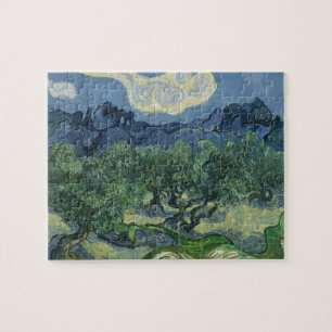 Quebra-cabeça Oliveiras de Van Gogh com os Alpilles