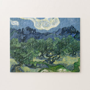Quebra-cabeça Oliveiras por pintura de Van Gogh
