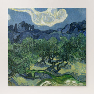 Quebra-cabeça Oliveiras por pintura de Van Gogh
