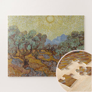Quebra-cabeça Oliveiras, Vincent van Gogh