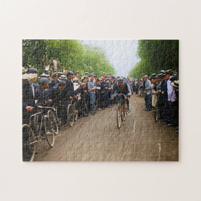 Quebra-cabeça Omer Beaugendre Henri Cornet Tour de France 1908 (Horizontal)