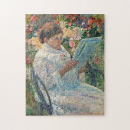Quebra-cabeça On a Balcony by Mary Cassatt Jigsaw Puzzle