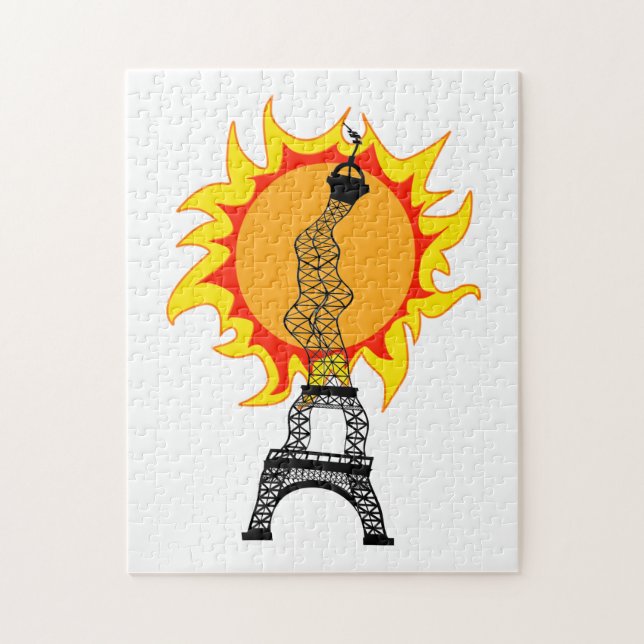 Quebra-cabeça Onda Europeia de Calor (Vertical)