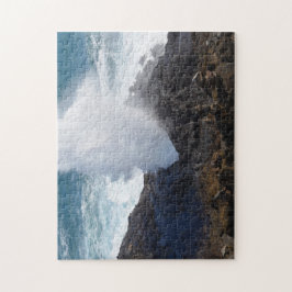 Quebra-cabeça Onda nas rochas