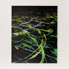 Quebra-cabeça Ondas Abstratas Brilhantes