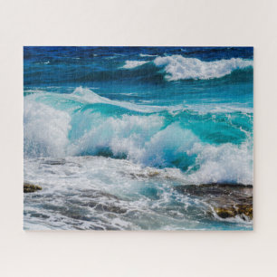 Quebra-cabeça Ondas e Rochas do Oceano Azul, Família