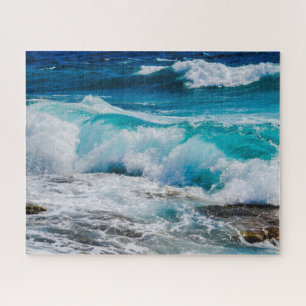 Quebra-cabeça Ondas oceânicas na praia