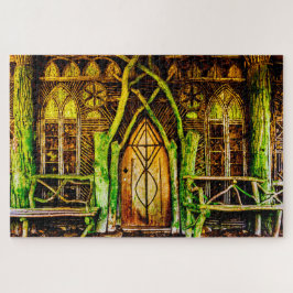 Quebra-cabeça Onde Leprechauns ou onde vivem as pequenas pessoas