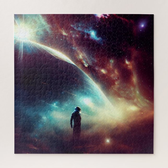 Quebra-cabeça Ópera Espacial SF (4) (Vertical)